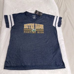 NWT ladies Notre Dame Fighting Irish tee